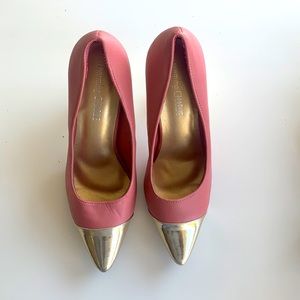 Pink and Gold Charming Charlie Heels